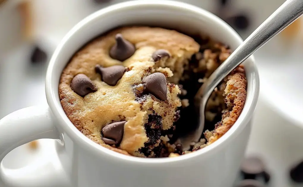 Chocolate Chip Mug Cake