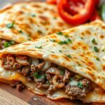 Philly Cheesesteak Quesadilla