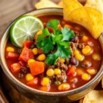 5 Ingredient Taco Soup