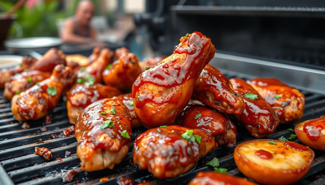 Blackstone Chicken Wings