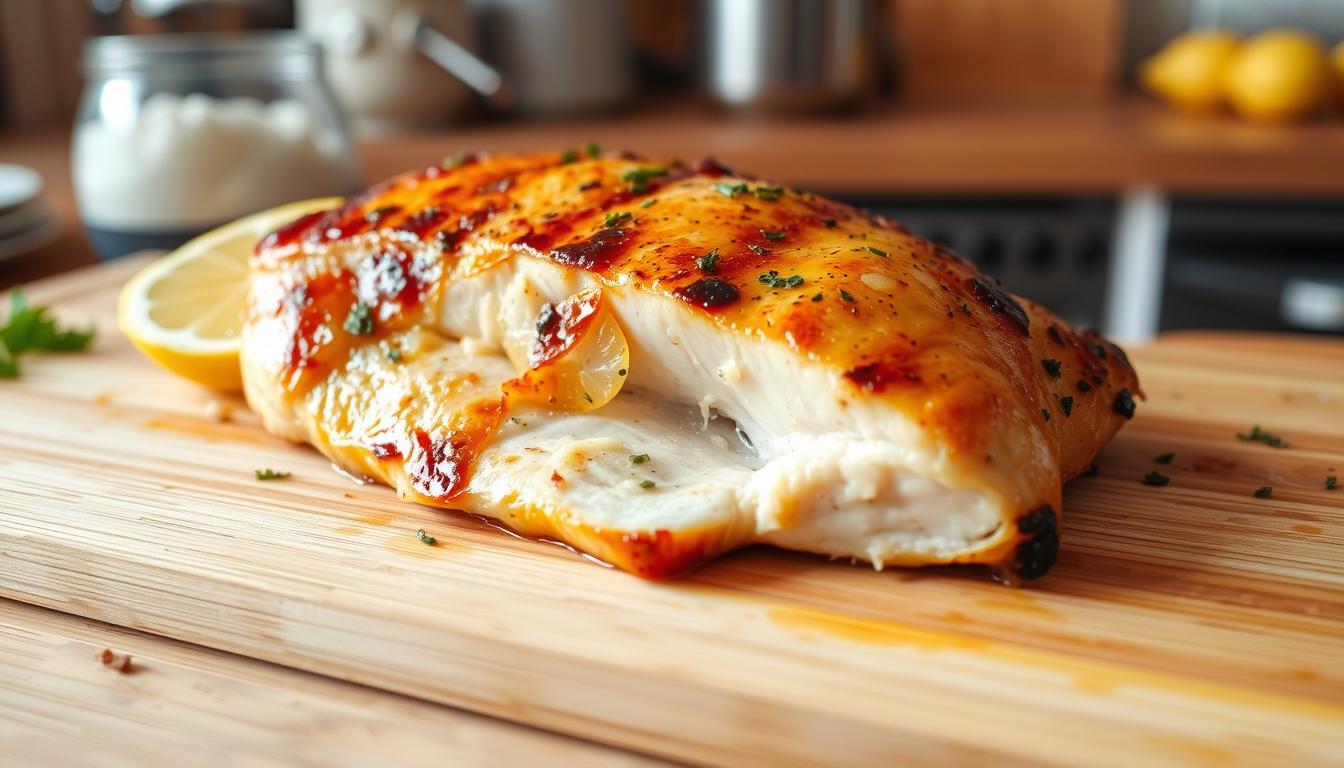 thin chicken breast in oven