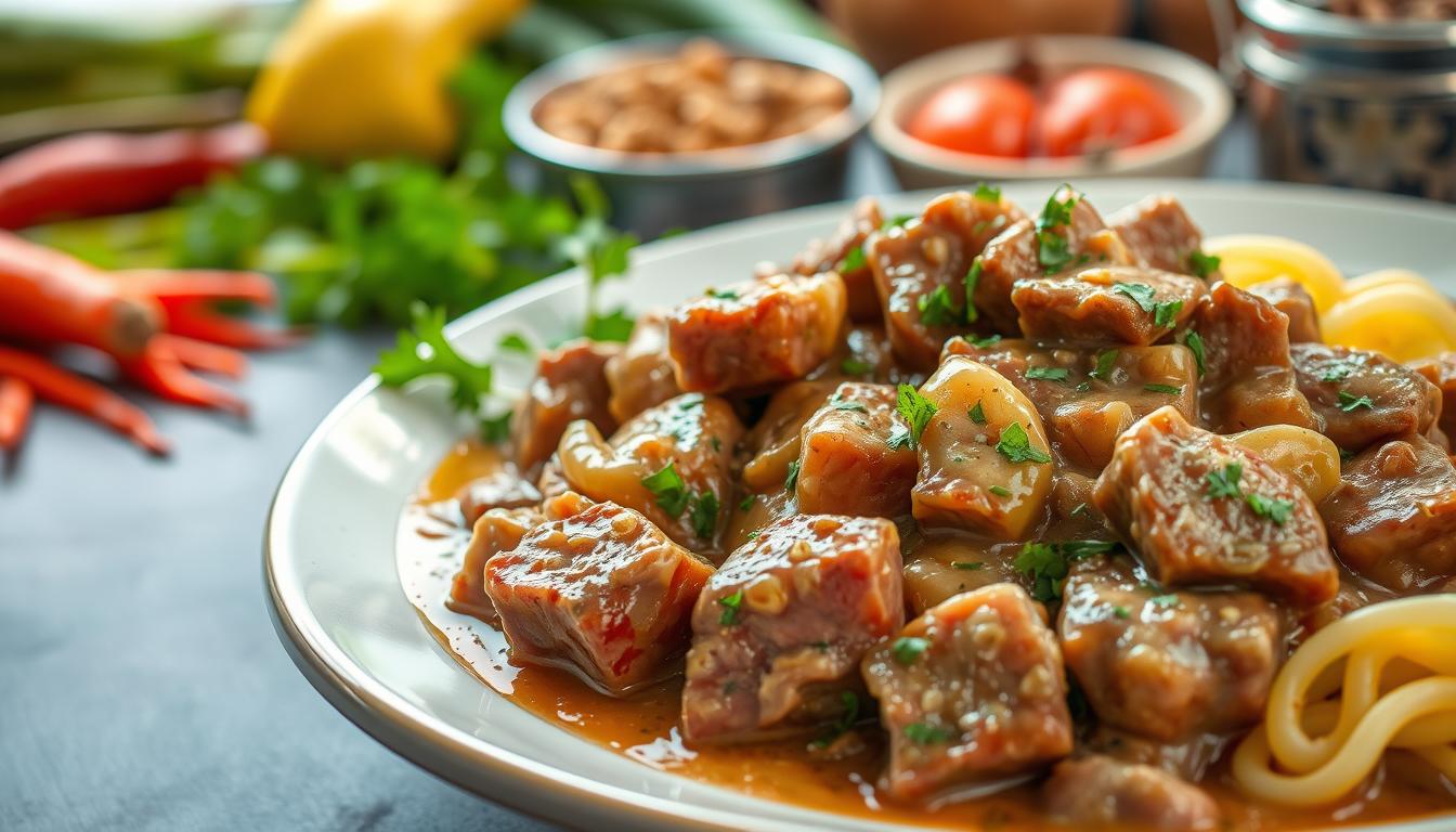 Beef Stroganoff Without Mushrooms