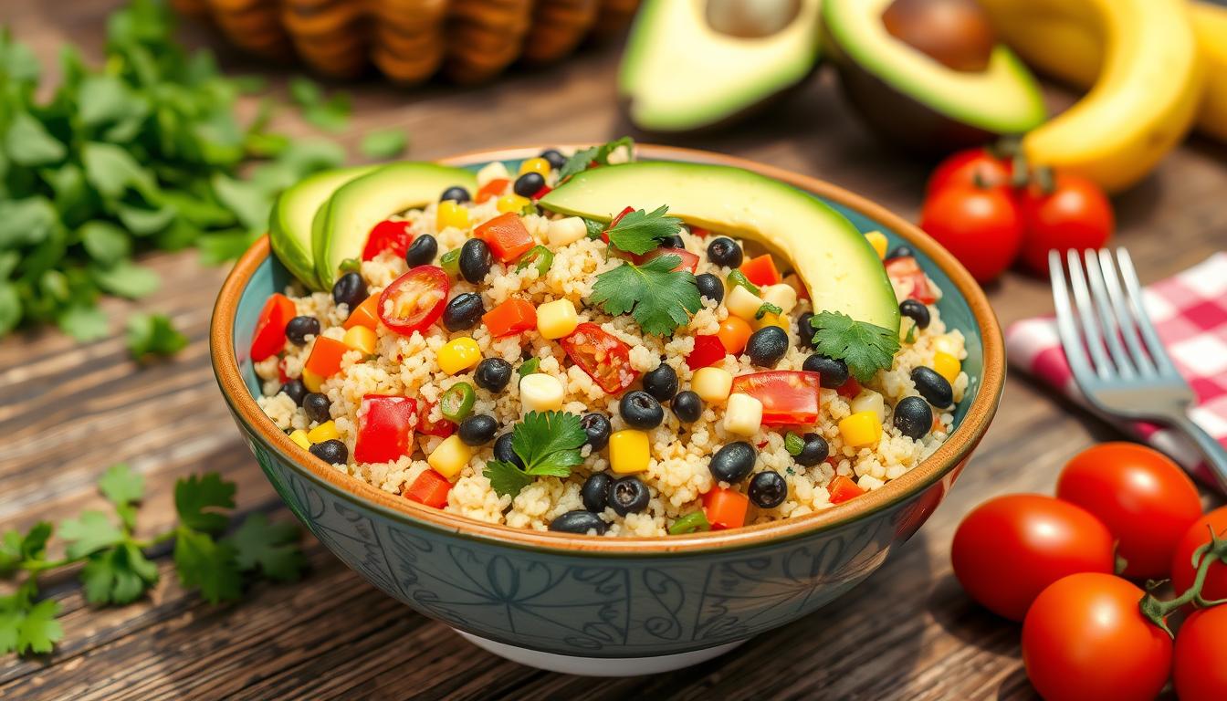 Cowboy Caviar Couscous Salad