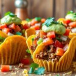 Crunchy Taco Cupcakes