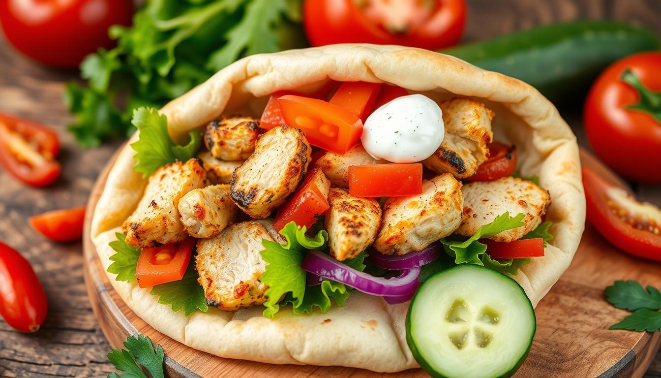 Chicken Pita Sandwich Recipe